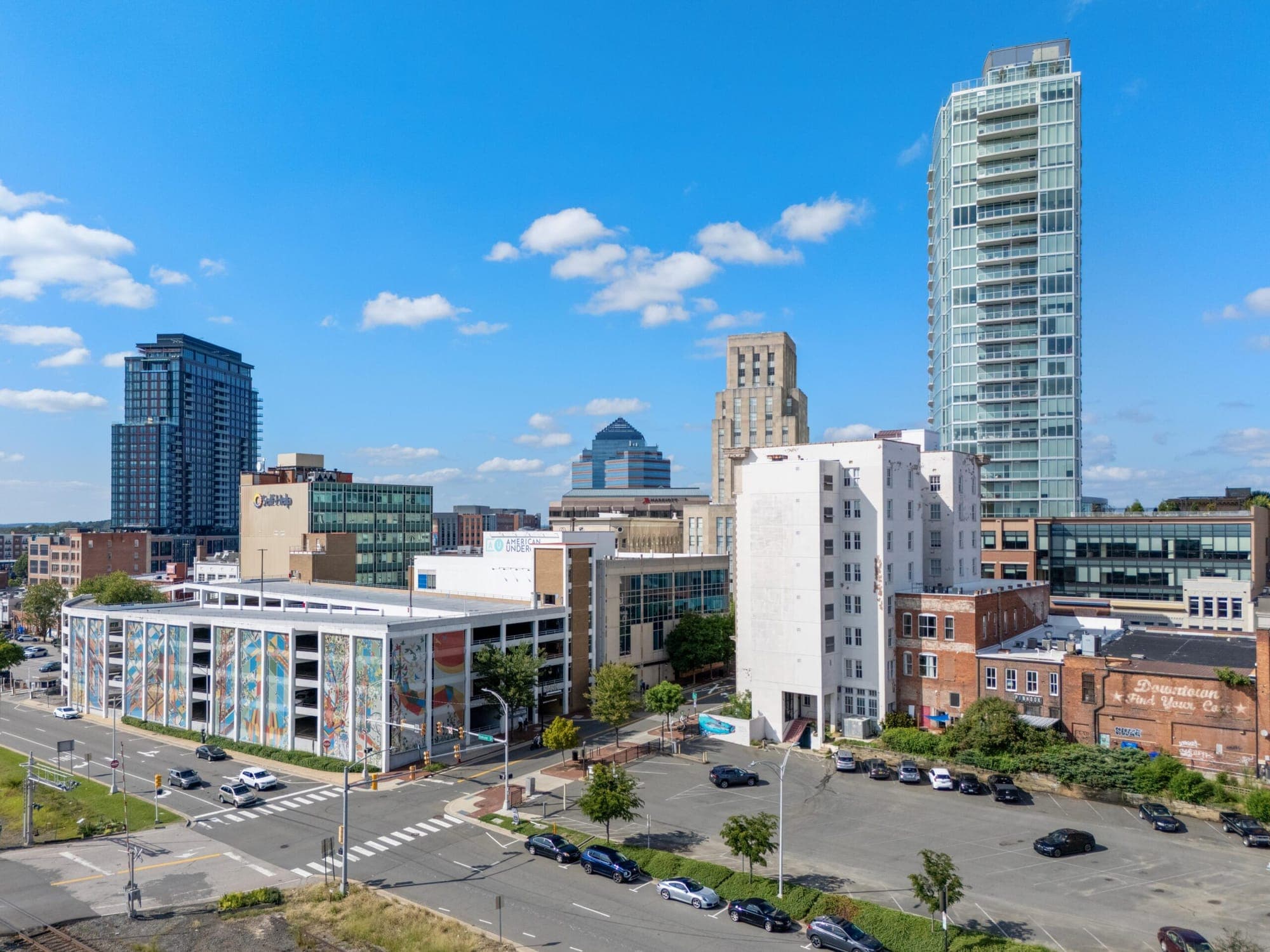 Downtown Durham skyline